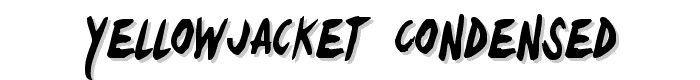 Yellowjacket Condensed font